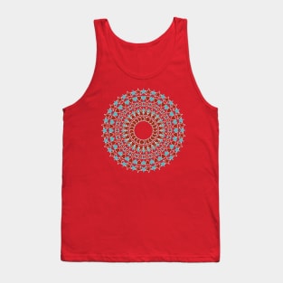 Holiday Mandala #redbubble #giftoriginal Tank Top